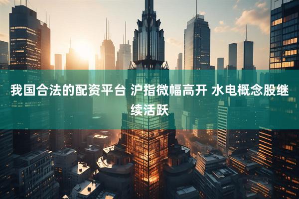 我国合法的配资平台 沪指微幅高开 水电概念股继续活跃